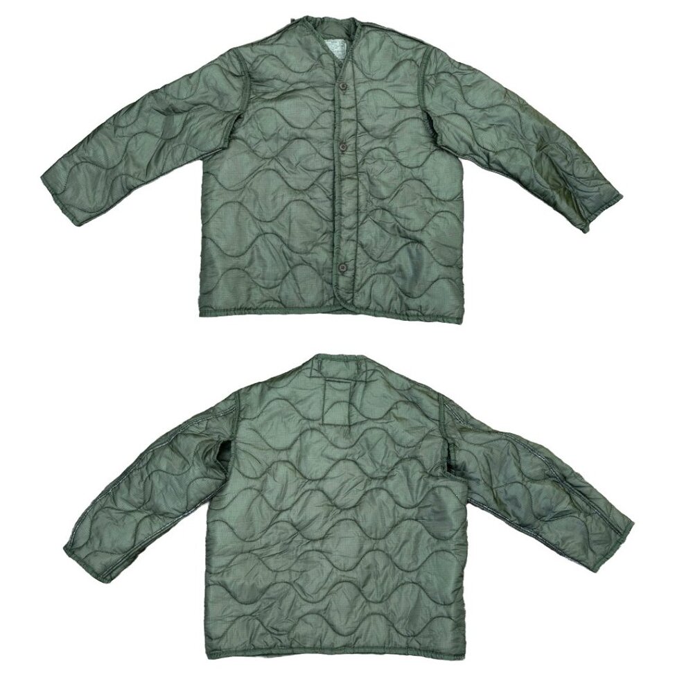 Vintage Military M65 Quilted Field Coat Jacket Liner